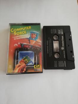 Computer Force Folge 5 Computerviren im Bankensystem Schwarz mit Weißen Druck MC 80029 Kid Polyband