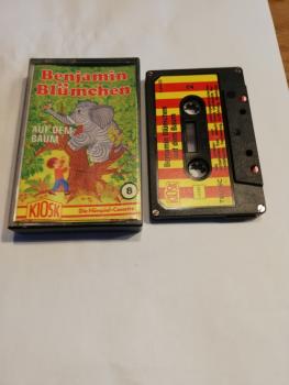 Benjamin Blümchen Folge 8 Auf dem Baum 4-fach Silber geschraubt Schwarz mit Rot Gelben Aufkleber 4.27508 CD/4.24423 Kiosk