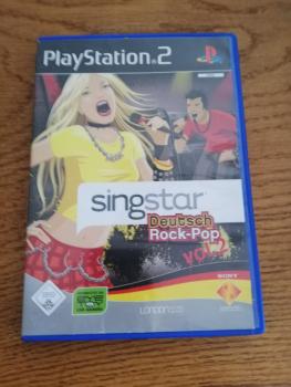 Singstar Deutsch Rock-Pop Vol.2  Playstation 2 komplett mit Anleitung SCES 54741 USK ab 0 Jahren