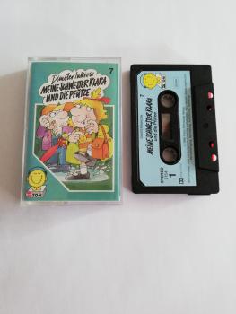 Meine Schwester Klara Folge 7 und die Pfütze Schwarz mit Blauen Aufkleber 5154 Schneider-Ton