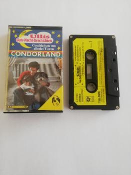 Ullis Gute-Nacht-Geschichten Geschichten von allerlei Tieren 4-fach Silber geschraubt Schwarz mit Gelben Aufkleber 4.23196CD Condor(Seite 1 der MC beschrieben)