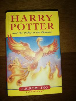Harry Potter and the Order of the Phoenix Hardcover Bloomsbury Erstauflage in Englischer Ausgabe