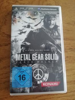 Metal Gear Solid :Peace Walker PSP komplett mit Anleitung USK ab 16 Jahren