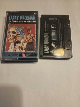 Larry Maccloud Folge 13 Der Inquisitor 5-fach Schwarz geschraubt Schwarz mit Silbernen Druck Tonstudio Braun