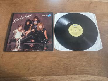 Girlschool Play Dirty 1983 Bronze Records 205855-320 Deutsche Pressung VG/VG+