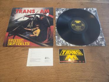 Trans Am – Fasten Seatbelts 1989 Bernie Productions – B.P. 006, Bernie Productions – BP 006/2 Deutsche Pressung incl. Karte und Aufkleber NM/VG+