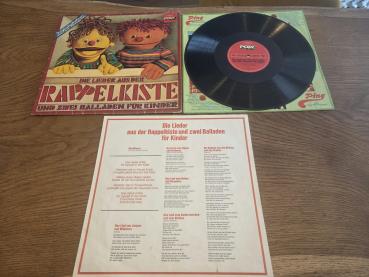 Rappelkiste – Die Lieder Aus Der Rappelkiste Und Zwei Balladen Für Kinder 1973 Poly – 2432 117 Deutsche Pressung VG/VG