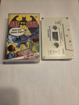 Batman Folge 5 Nichts kann Batman stoppen 5-fach Silber geschraubt Weiß mit Blauen Druck 495698-215 OHHA