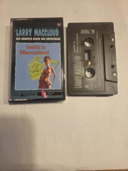 Larry Maccloud Folge 11 Judith in Dämonenhand Schwarz mit Weißen Druck Tonstudio Braun