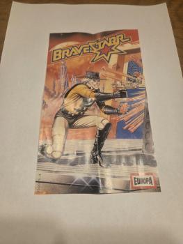 Bravestarr Hörspielkassettenflyer 950015.4 Europa