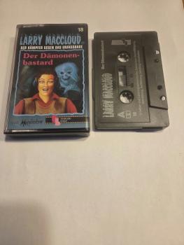 Larry Maccloud Folge 18 Der Dämonenbastard Schwarz mit Silbernen Druck Tonstudio Braun
