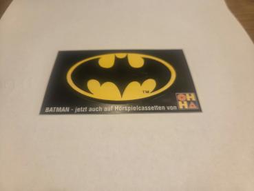 Batman Hörspielkassettenaufkleber OHHA