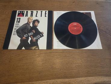 Die Ärzte Ist das Alles 13 Höhepunkte mit den Ärzten 1987 CBS 460237 1 Deutsche Pressung VG+/VG(Backcover minimal beschrieben)