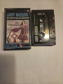 Larry Maccloud Folge 15 Die Todesengel 5-fach Schwarz geschraubt Schwarz mit Silbernen Druck Tonstudio Braun