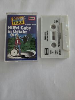 TKKG Folge 83 Hilfe! Gaby in Gefahr Grau mit Schwarzen Druck 7432113197 4 PC 209 Europa(Kleines Fenster)