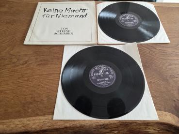 Ton Steine Scherben Keine Macht für Niemand 1972 David Volksmund 76.28 827-02-1 Doppel-LP Deutsche Pressung NM/VG+