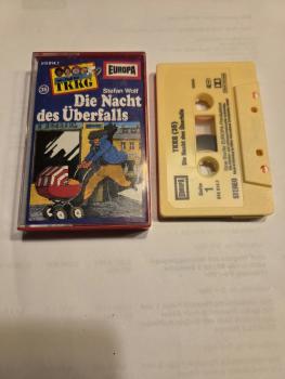 TKKG Folge 35 Die Nacht des Überfalls Gelb 515814.1 Europa(Großes Fenster)