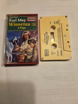 Winnetou 3 Folge 2 5-fach Silber geschraubt Gelb 515846.0 Europa(Grünes Cover, Schrauben auf Seite 1)
