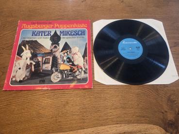Kater Mikesch Das Märchen vom Kater, der sprechen konnte Augsburger Puppenkiste Baccarola 80388 Deutsche Pressung VG/VG(Rotes Cover)