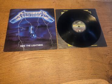 Metallica Ride the Lightning 1984 Vertigo 838140-1 Europäische Pressung VG/VG