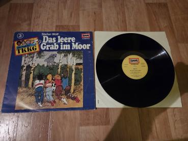 TKKG Folge 3 - Das Leere Grab Im Moor 1981 Europa Europa – 115 720.5 Deutsche Pressung VG-/VG
