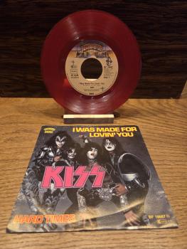 Kiss – I Was Made For Lovin' You 1979 Casablanca – BF 18667, Bellaphon – BF 18667 Rotes Vinyl Deutsche Pressung VG+/VG+