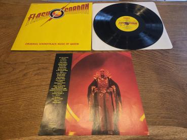 Queen Flash Gordon Original Soundtrack 1980 EMI 1C 064-64 203 Deutsche Pressung incl Booklet VG+/VG+