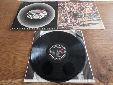 Queen Jazz 1978 Raincloud Productions Deutsche Pressung 1C 064-61820 VG+/VG+(Incl Poster noch in der Perforierung)