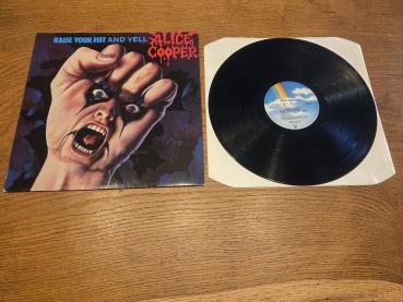 Alice Cooper Raise your Fist and Yell 1987 MCA Records 255074-1 Deutsche Pressung VG+/VG+