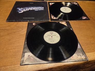Superman The Movie (Original Sound Track) John Williams 1978 Warner Bros. Records – WB 66 084, Warner Bros. Records – 2BSK 3257 Doppel LP Deutsche Pressung VG+/VG