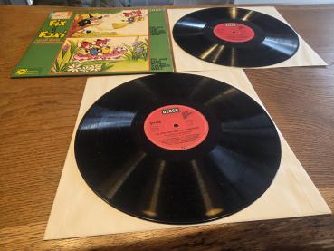 Fix Und Foxi Rolf Kauka ‎–  Und Die Tränenhexe / In Der Zauberwelt 1979 Decca 28296-2 Sonderauflage VG/VG+