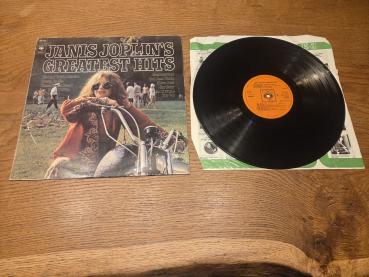 Janis Joplin`s Greatest Hits 1973 CBS S 65470 Orange Label Holländische Pressung VG/VG