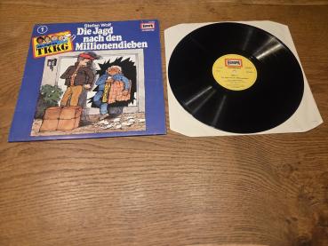 TKKG Folge 1 Die Jagd nach den Millionendieben Deutsche Pressung VG/VG+ 115718.3 Europa