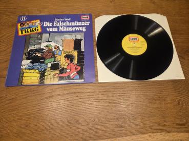 TKKG Folge 11 Die Falschmünzer vom Mäuseweg Deutsche Pressung VG/VG+ 115728.0 Europa