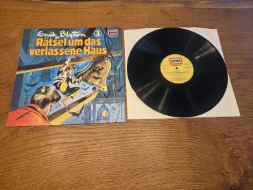 Enid Blyton Folge 3 Rätsel um das verlassene Haus  1980 Europa 115652.7 Deutsche Pressung VG/VG+