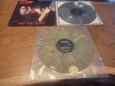 The Cure – Play For Today 1990 The Swingin' Pig – TSP 070-2 2 x Vinyl, LP, Unofficial Release, Gatefold, Brown Splatter, Green Splatter Luxemburgische Pressung NM/VG(Signiert von Robert Smith)