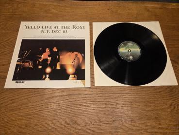 Yello Live at the Roxy N.Y. 822262-1 Q Vertigo 1984 Deutsche Pressung VG+/VG+