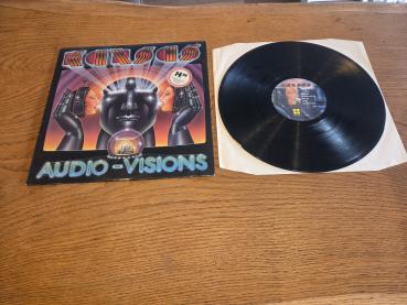 Kansas  – Audio Visions 1980 Kirshner – KIR 84500, Kirshner – 84500 1980 Holländische Pressung VG+/VG+