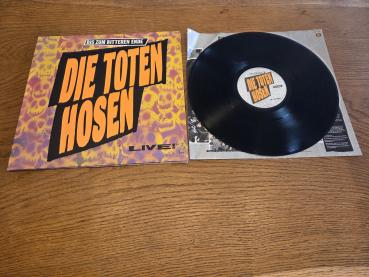 Die Toten Hosen Bis zum bitteren Ende 1987 Virgin Totenkopf TOT 111 Deutsche Pressung VG/VG+