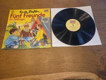 Fünf Freunde Folge 2 im Zeltlager 1978 Europa 115641.1 Deutsche Pressung VG+/VG+