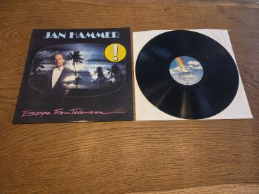 Jan Hammer Escape from Television 1987 MCA Records 255093-1 Deutsche Pressung NM/VG+