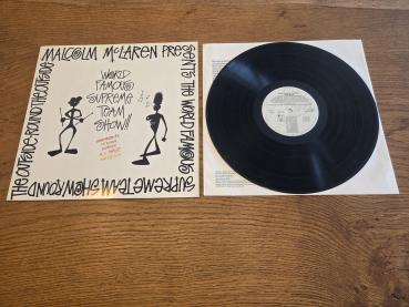 Malcolm McLaren Presents The World Famous Supreme Team Show* – Round The Outside! Round The Outside! 1990 Virgin – V 2646, Virgin – 211 195 Europäische Pressung NM/VG+