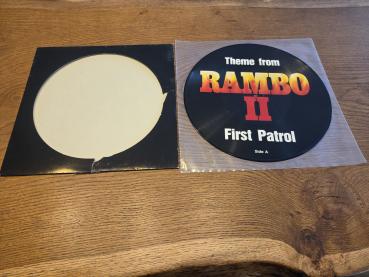 Theme from Rambo II First Patrol Rush Records – RR 12012 P Picture Vinyl Europäische Pressung NM/VG