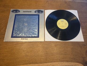 Uriah Heep- Look at yourself 1985 Bronze 28765 XOT Deutsche Pressung VG/VG+(Rückseite des Covers beschrieben)