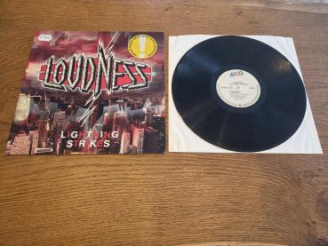 Loudness Lightning Strikes 1986 WEA 790512-1 Deutsche Pressung VG-/VG+