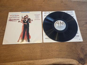 James Bond Octopussy (Original Motion Picture Soundtrack) John Barry 1983 Label: A&M Records – AMLX 64967 Holländische Pressung NM/VG