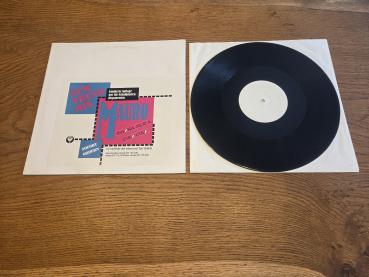 Mauro – Buona Sera Ciao Ciao (New Trend Mix) 1987 Blow Up – none Vinyl, 12", Maxi-Single, 45 RPM, Promo, White Label Deutsche Pressung NM/VG+