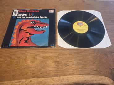 Die Drei Fragezeichen Folge 7 und der unheimliche Drache 1979 Europa 115907.0 Deutsche Pressung VG/VG