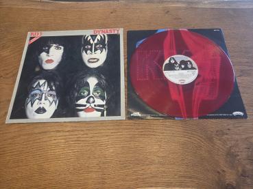 Kiss Dynasty 1979 Casablanca Records NB 7049 Deutsche Pressung Rotes Vinyl VG+/VG