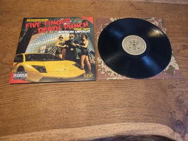 Five Finger Death Punch – American Capitalist 2016 	Spinefarm Records – SPINE549716 Swamp Green Vinyl Europäische Pressung NM/VG+